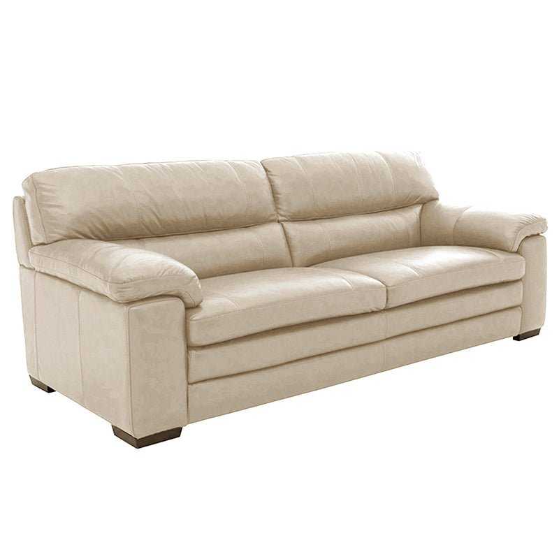 Slouch 3 Seater Leatherette Sofa For Living Room - Torque India