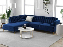 Torque - Fristo 4 Seater Fabric Sofa for Living Room | Bedroom | Office | 1 Year Warranty - Torque India