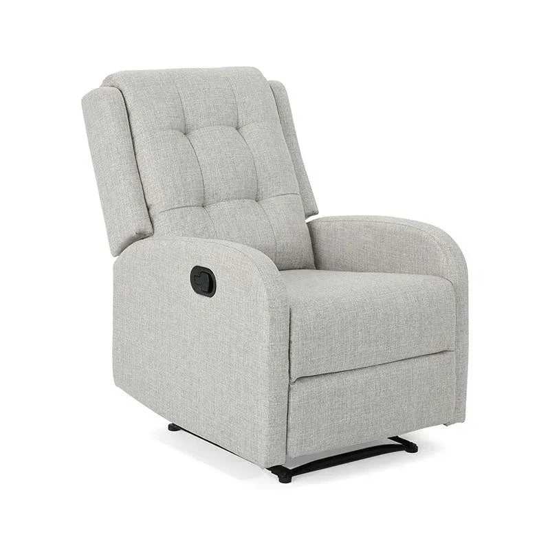 Torque India Adrano Upholstered Fabric One Seater Recliner | 1 Seater Fabric Manual Recliner - Torque India