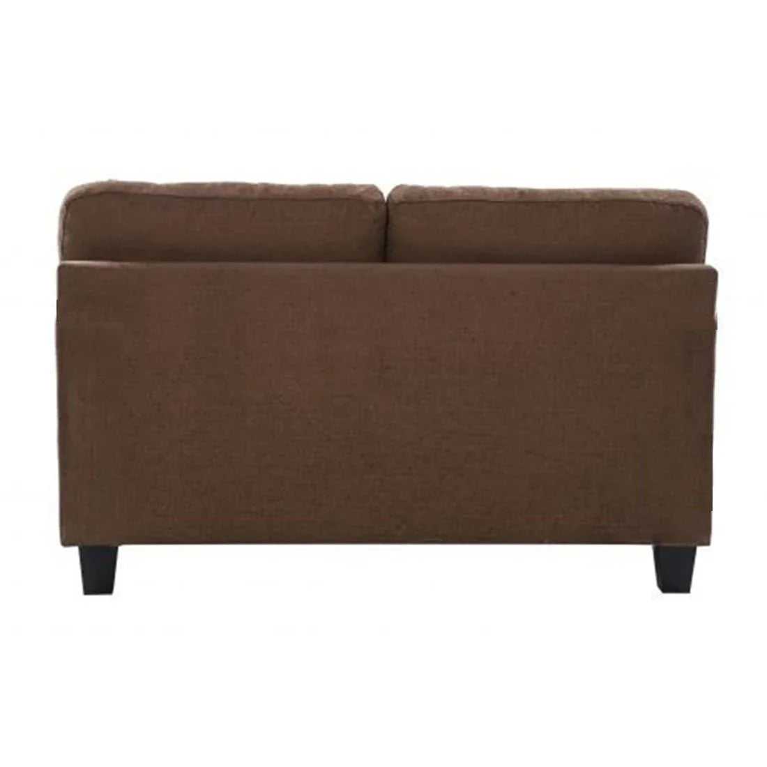 Torque India Apricot 2 Seater Fabric Sofa For Living Room - Brown | 2 Seater Fabric Sofa - Torque India