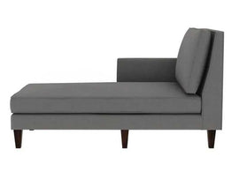 Torque India Elise Chaise Longue Sofa Couch Sofa Armchair Chaise Relax Lounger Lounge Sofa/Luxury chaise Lounge Fabric - TorqueIndia