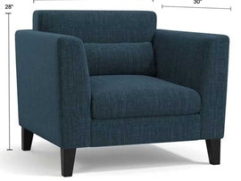 Torque India Hawk 6 Seater L Shape Sofa For Living Room - 3+2+1 - Torque India