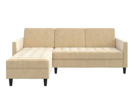 Torque India Quincy 4 Seater Fabric L Shape Sofa For Living Room - TorqueIndia