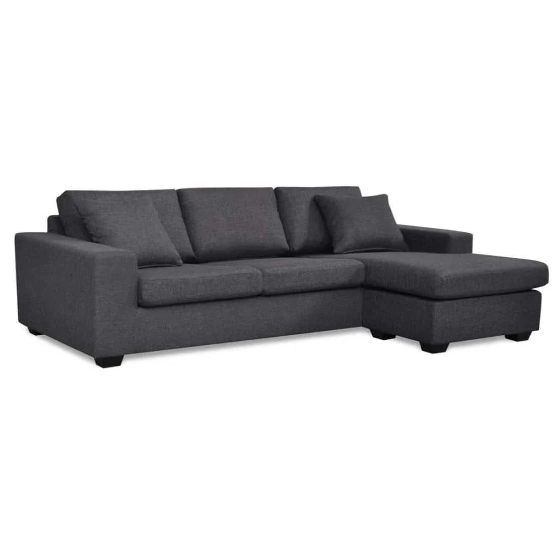 Torque India Ronaldo 4 Seater L Shape Sofa For Living Room - Torque India