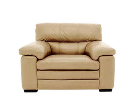 Torque India Slouch 1 Seater Leatherette Sofa For Living Room - TorqueIndia