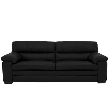 Torque India Slouch 3 Seater Leatherette Sofa For Living Room - TorqueIndia