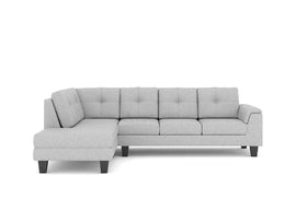 Torque India Stardust 5 Seater Fabric L Shape Sofa - TorqueIndia