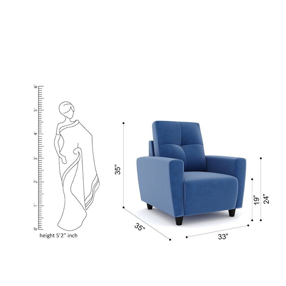 Woodsmoke Fabric Sofa Collection - Torque India