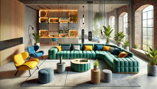 8 Stylish Sofa Trends for 2025: Redefine Your Living Room with Vibrant Colors | Torque India - TORQUE INNOVATIONS PRIVATE LIMITED