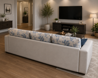 Wayland Modern Living Room Fabric Sofa – Luxury Comfortable Designer Sofa Set