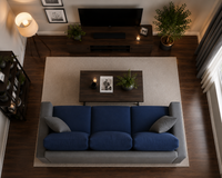 Wayland Modern Living Room Fabric Sofa – Luxury Comfortable Designer Sofa Set