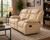 Pawel Manual Leatherette Recliner | Premium Recliner Chair for Living Room