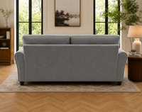 Penny 3 Seater Fabric Sofa – Modern Wooden Frame Living Room Couch