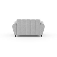 Bali 3 Seater Fabric Sofa with 2 Cushions | Wooden Fabric Sofa