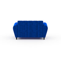 Bali 3 Seater Fabric Sofa with 2 Cushions | Wooden Fabric Sofa