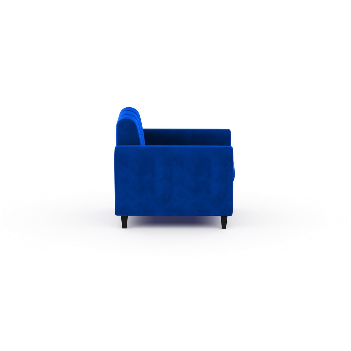 Bali 3 Seater Fabric Sofa with 2 Cushions | Wooden Fabric Sofa