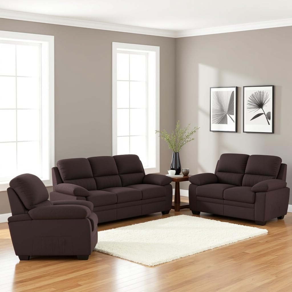 Jett Premium Fabric Sofa Set with Solid Wood Frame – Modern Luxury Living Room Sofa