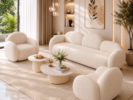 Maison Curve Designer 3+1+1 Seater