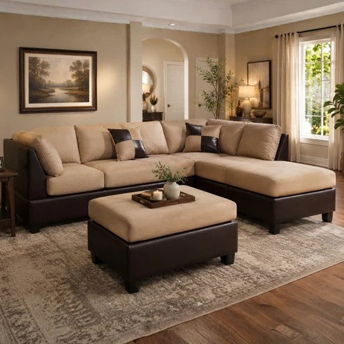 Jonathan L Shape 7 Seater Sofa for Living Room | Torque India Premium L Shape Sofa