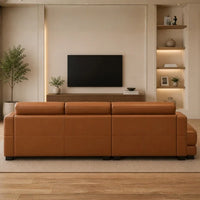 Marvella 5 Seater Modern Leatherette Sofa Set for Living Room | Premium L Shape Corner Sofa