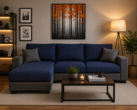 Wayland Modern Living Room Fabric Sofa – Luxury Comfortable Designer Sofa Set