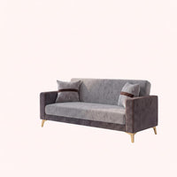 Patro 4 Seater L Shape Fabric Sofa | Modern Living Room Sofa