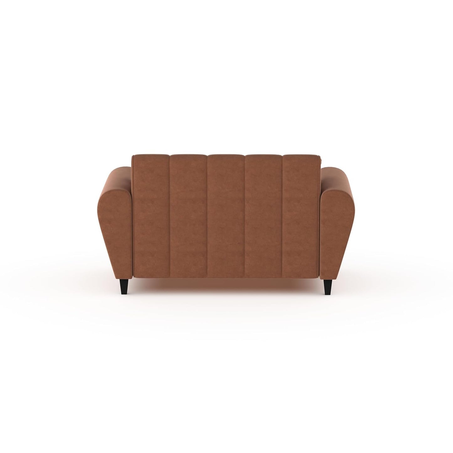 Bali 3 Seater Fabric Sofa with 2 Cushions | Wooden Fabric Sofa