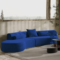 Veltrix Premium 4 Seater Sofa – Modern Luxury Fabric Sofa Set for Living Room