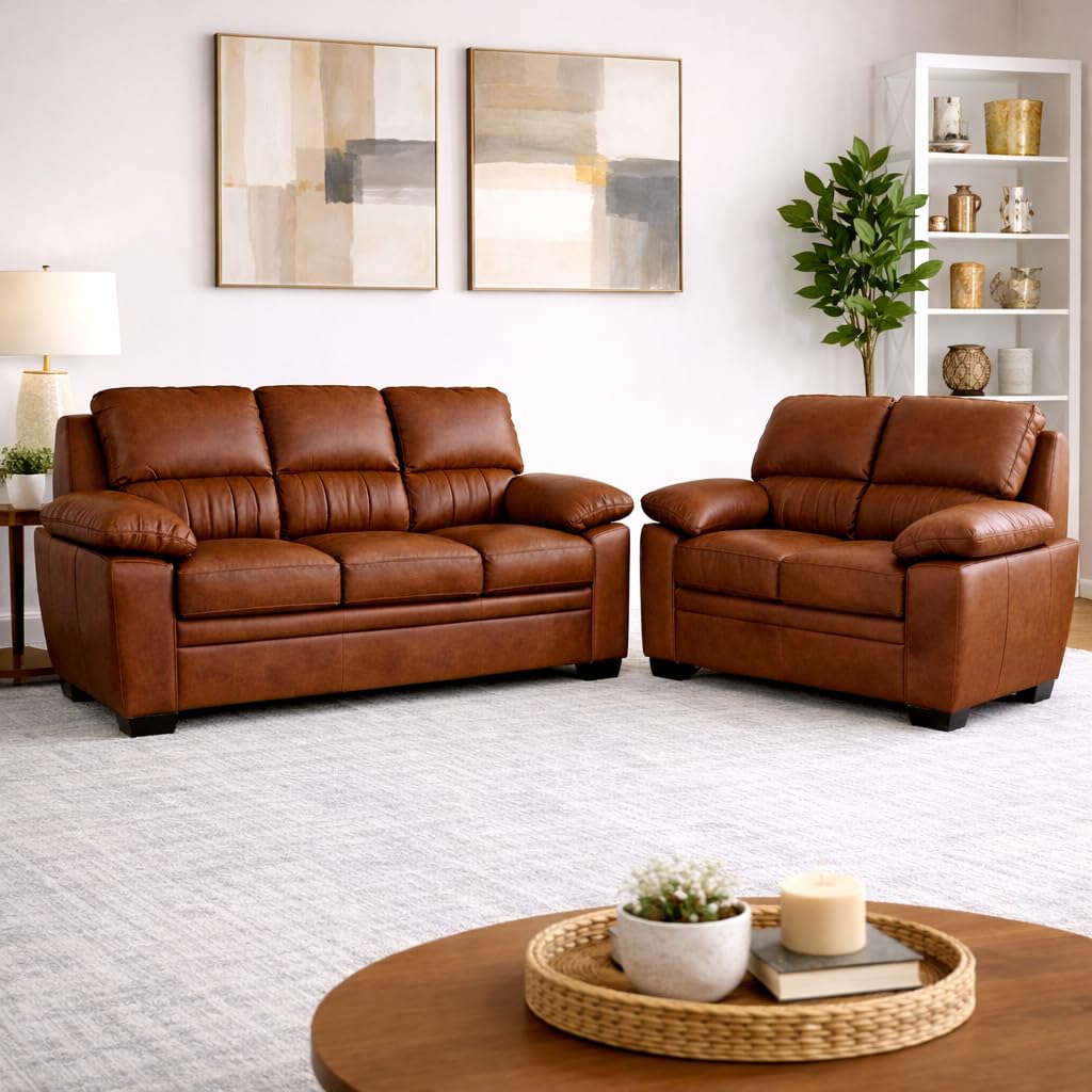 Jett Premium Fabric Sofa Set with Solid Wood Frame – Modern Luxury Living Room Sofa
