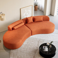 Veltrix Premium 4 Seater Sofa – Modern Luxury Fabric Sofa Set for Living Room