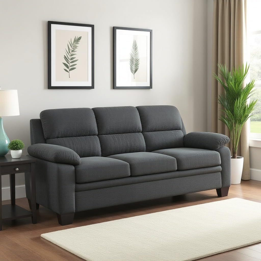 Jett Premium Fabric Sofa Set with Solid Wood Frame – Modern Luxury Living Room Sofa