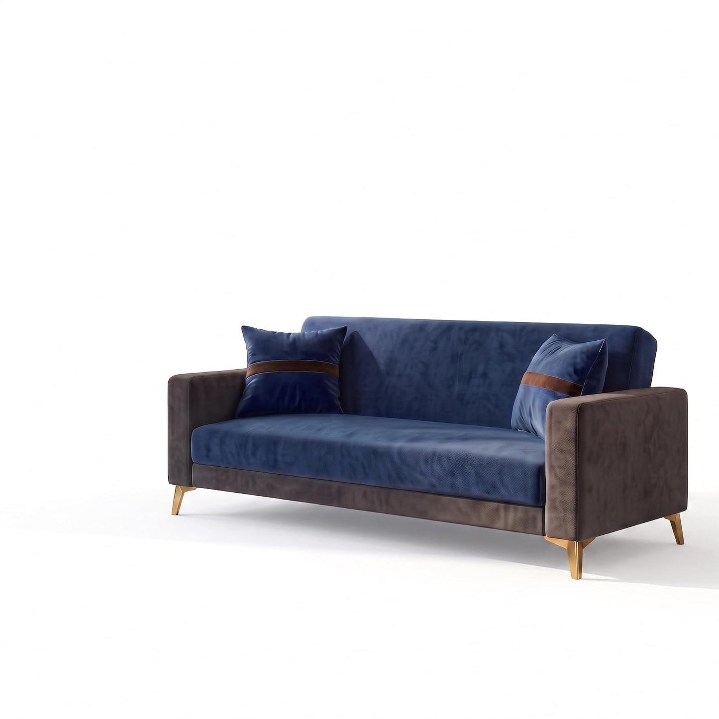 Patro 4 Seater L Shape Fabric Sofa | Modern Living Room Sofa