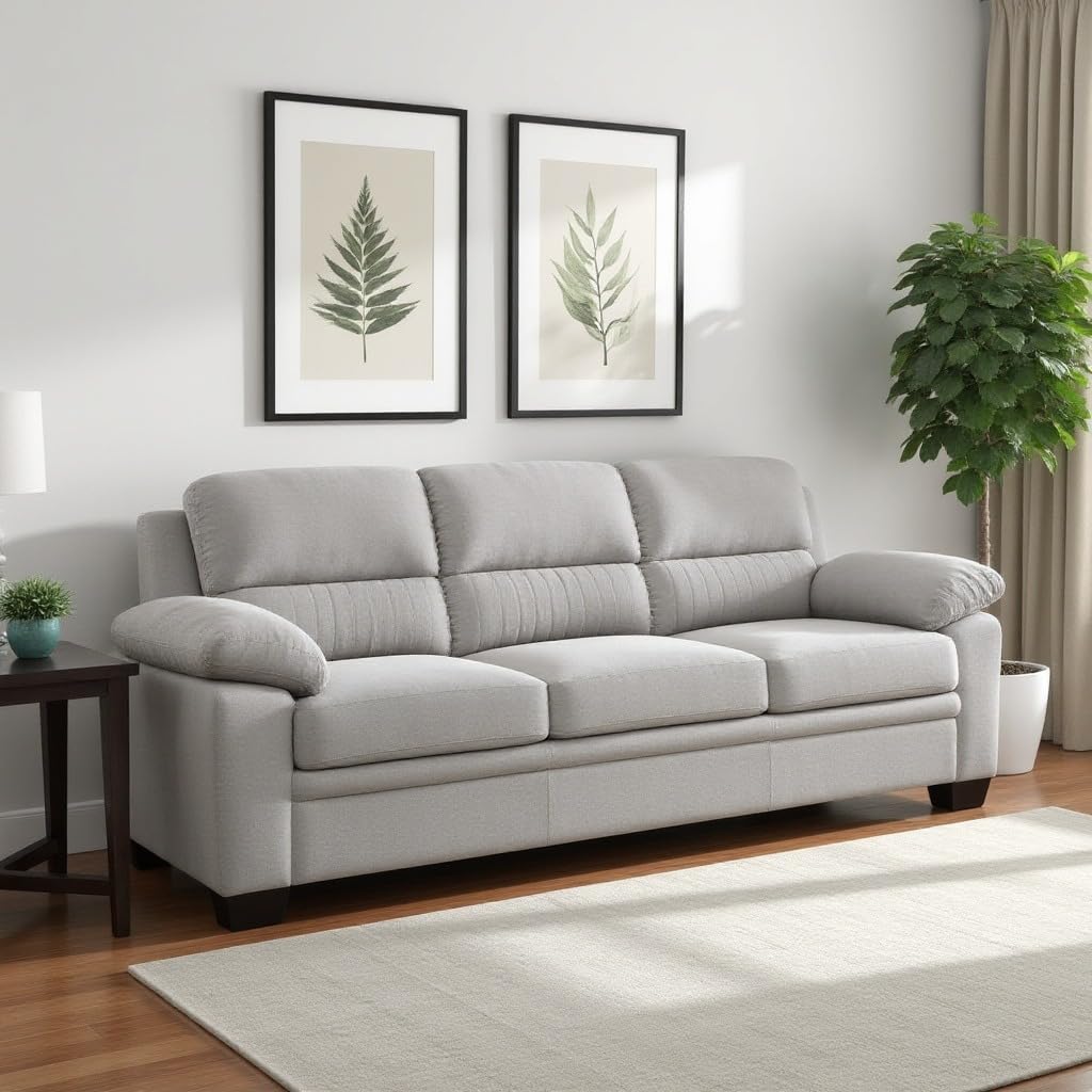 Jett Premium Fabric Sofa Set with Solid Wood Frame – Modern Luxury Living Room Sofa
