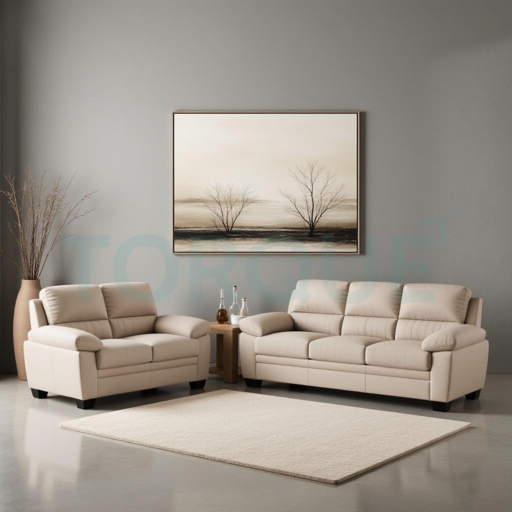 Jett Premium Fabric Sofa Set with Solid Wood Frame – Modern Luxury Living Room Sofa