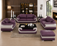 Crown 3+2+1 Leatherette  Sofa Set for Living Room