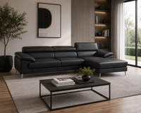 Renzo Leatherette Sofa For Living Room