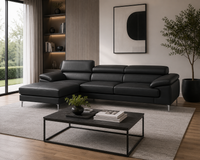 Renzo Leatherette Sofa For Living Room