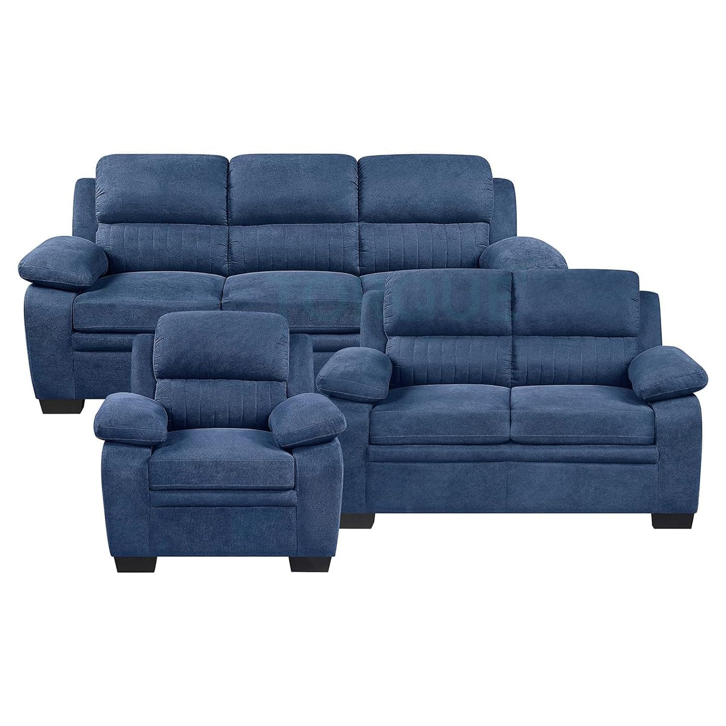 Jett Premium Fabric Sofa Set with Solid Wood Frame – Modern Luxury Living Room Sofa