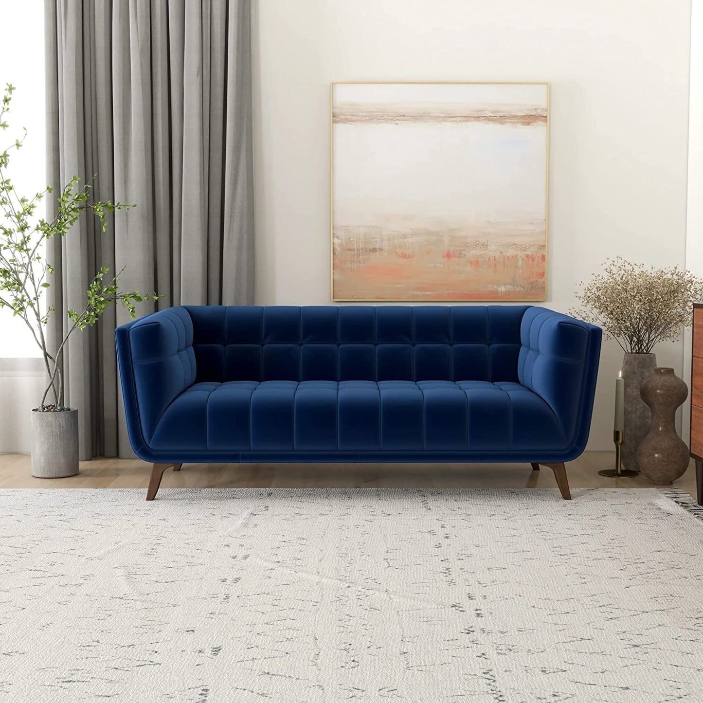 Louis Fabric Sofa For Living Room