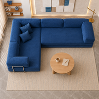 Vegas Modern Sofa Cum Bed with Premium Lounge Comfort – Luxury Convertible Fabric Sofa