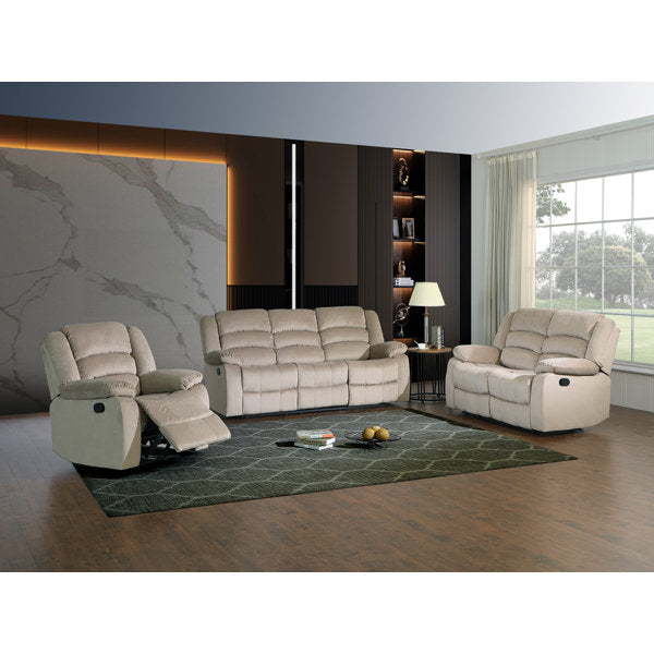 Vector Fabric Manual Recliner | Single Seater Recliner Chair