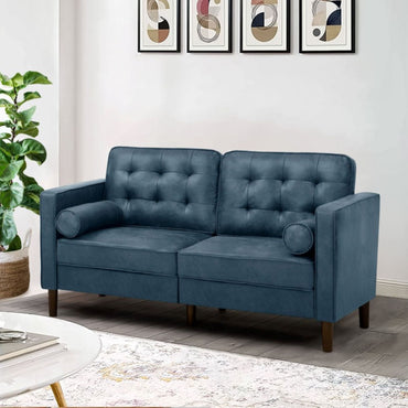 Drinel Leatherette Sofa for Living Room