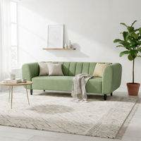 Vellore 3 Seater Fabric Sofa