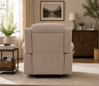 Lunex 1 Seater Manual Recliner Chair – Premium Fabric Recliner Sofa for Modern Living Room