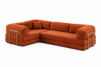Vegas Modern Sofa Cum Bed with Premium Lounge Comfort – Luxury Convertible Fabric Sofa