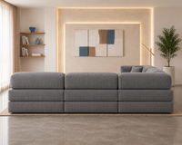 Vegas Modern Sofa Cum Bed with Premium Lounge Comfort – Luxury Convertible Fabric Sofa