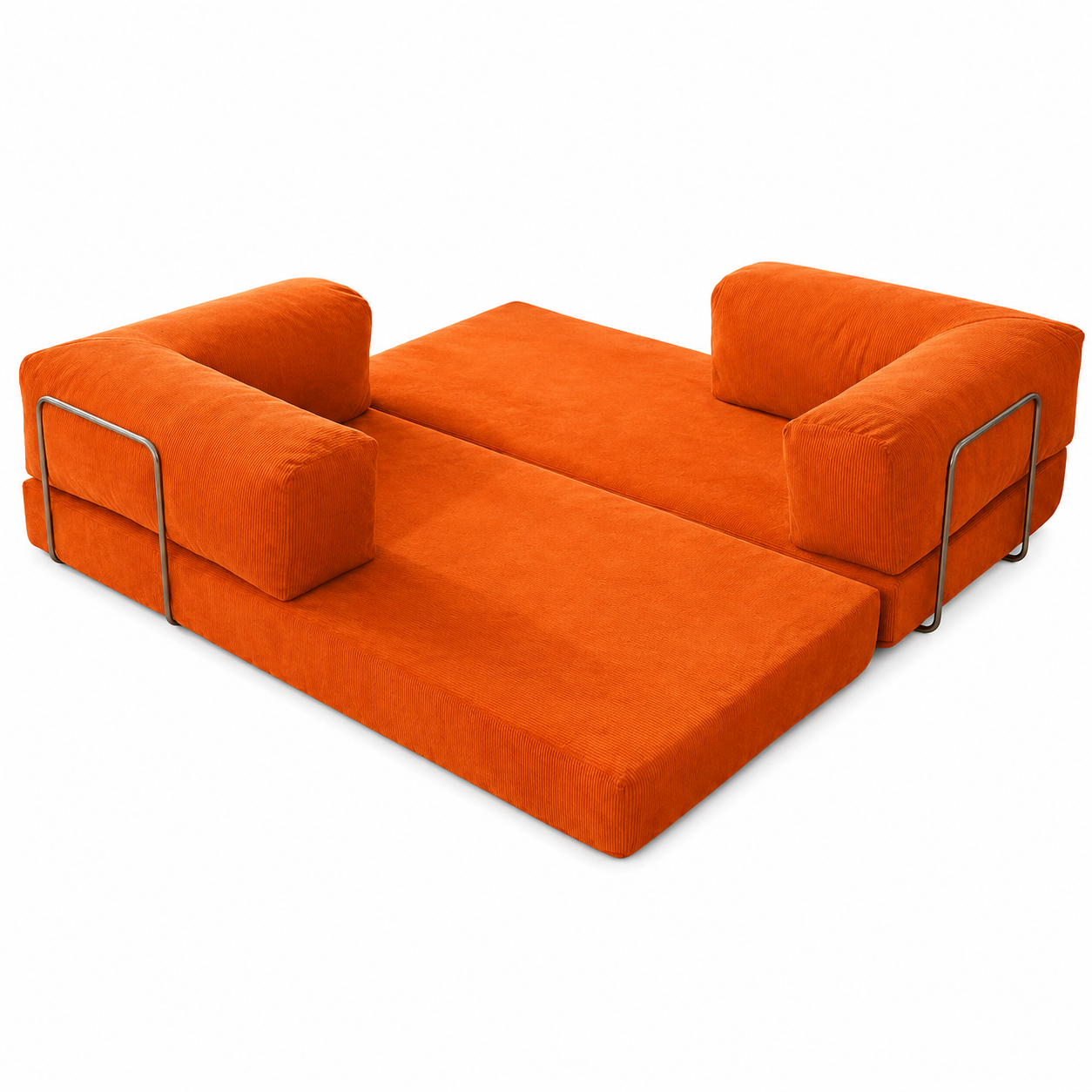 Vegas Modern Sofa Cum Bed with Premium Lounge Comfort – Luxury Convertible Fabric Sofa