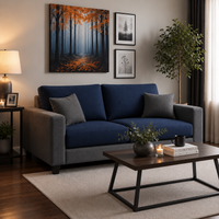 Wayland Modern Living Room Fabric Sofa | Luxury Comfortable Designer Sofa Set