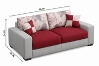 Wayland Modern Living Room Fabric Sofa | Luxury Comfortable Designer Sofa Set