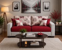 Wayland Modern Living Room Fabric Sofa | Luxury Comfortable Designer Sofa Set